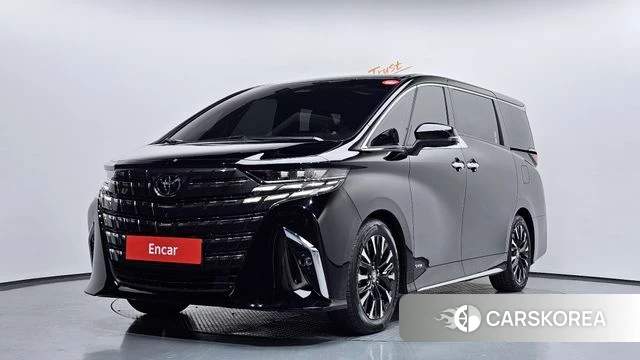 Toyota Alphard 4th Generation 2025 Черный из Кореи