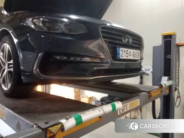 Hyundai Grandeur IG 2018 Серый из Кореи