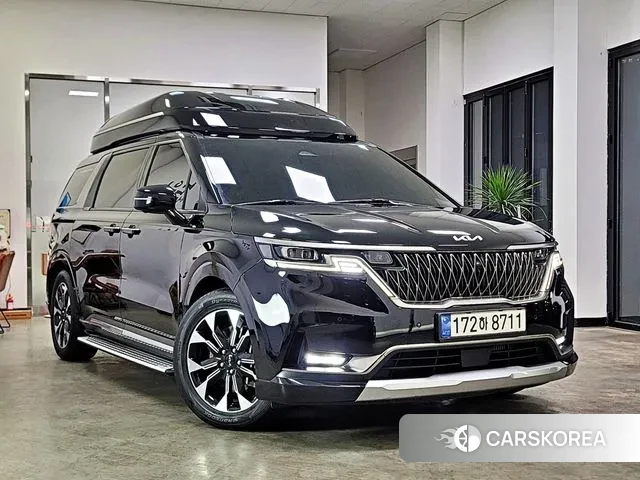 Kia Carnival 4th generation 2022 Черный из Кореи