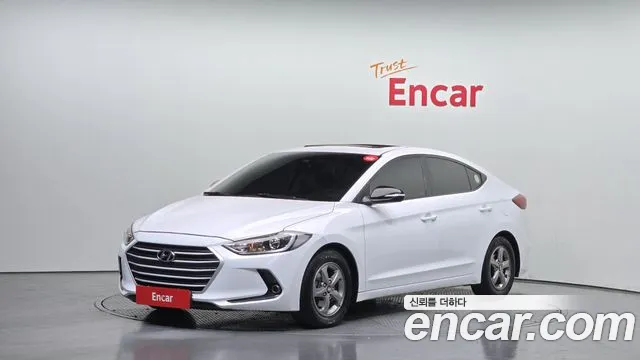 Hyundai Avante AD 2018 Белый из Кореи