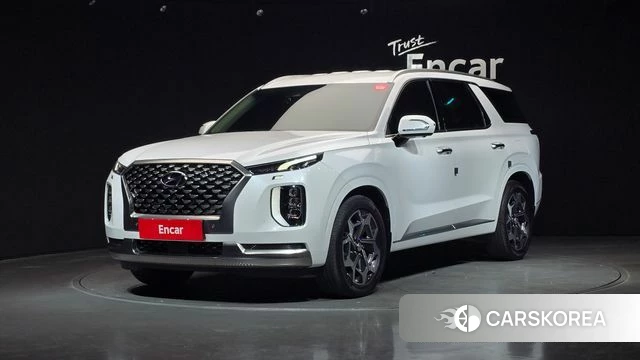 Hyundai Palisade 2021 Белый из Кореи