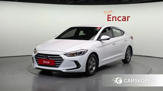 Hyundai Avante AD 2018 Белый из Кореи