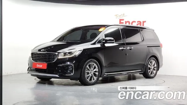 Kia The New Carnival 2019 Черный из Кореи