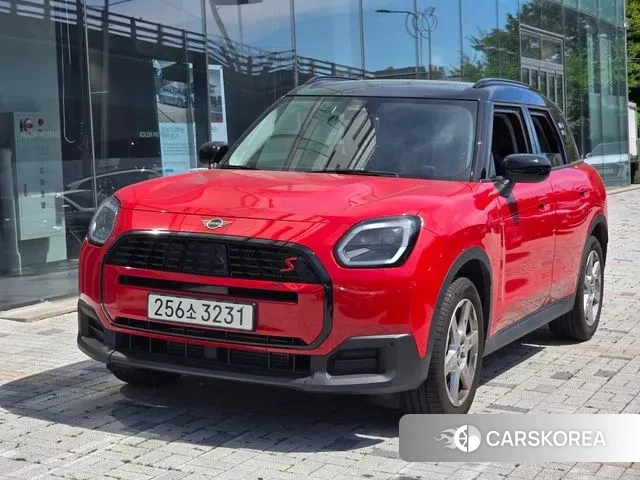 Mini Cooper S Countryman 3rd Generation 2024 Красный из Кореи
