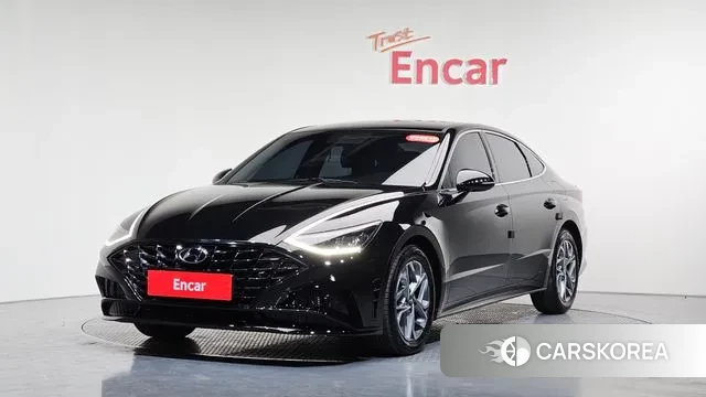 Hyundai Sonata (DN8) 2022 Черный из Кореи