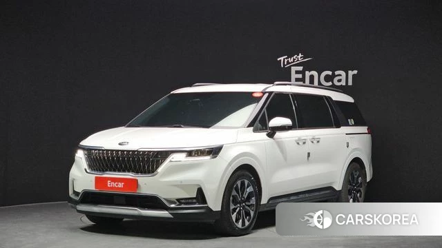 Kia Carnival 4th generation 2021 Белый из Кореи