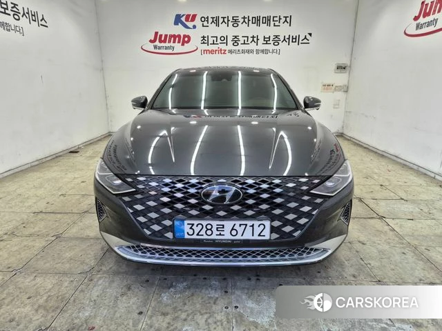 Hyundai The New Grandeur IG Hybrid 2020 Серый из Кореи