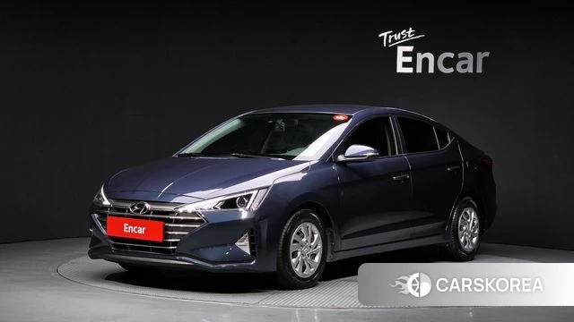 Hyundai The New Avante AD 2019 Синий из Кореи