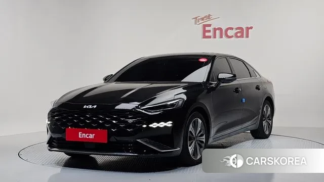 Kia K8 Hybrid 2023 Черный из Кореи