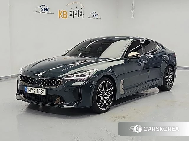 Kia Stinger Meister 2022 Светло-зеленый из Кореи