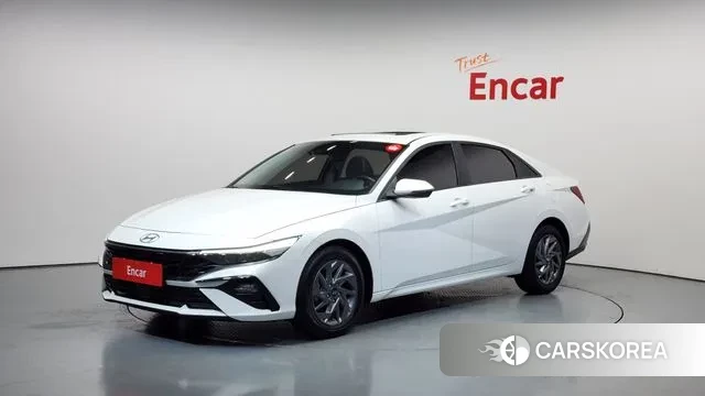 Hyundai The New Avante (CN7) 2023 Белый из Кореи