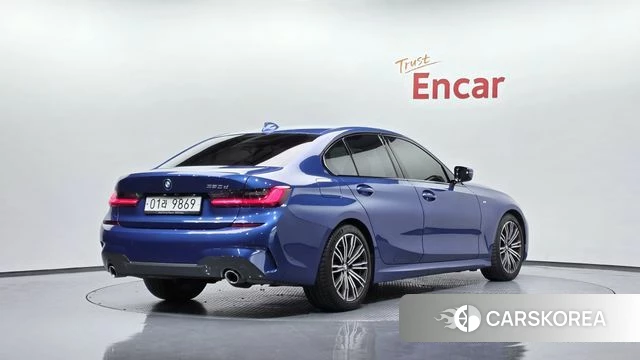 BMW 3 Series (G20) 2019 Синий из Кореи