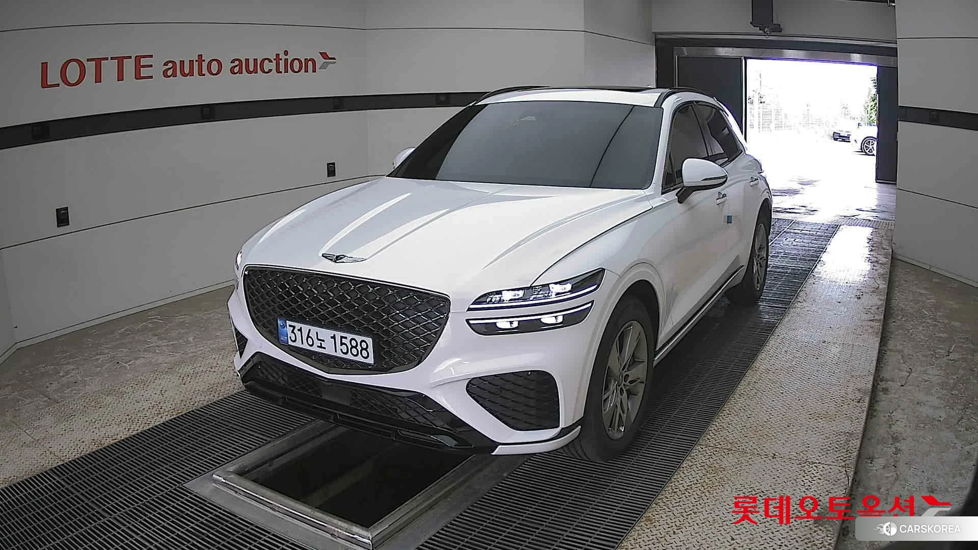 Hyundai GV70 2021 Белый из Кореи