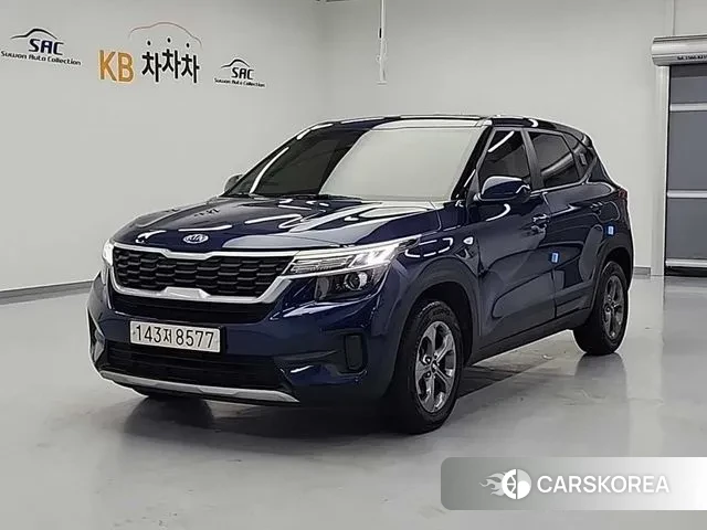 Kia Seltos 2019 Синий из Кореи