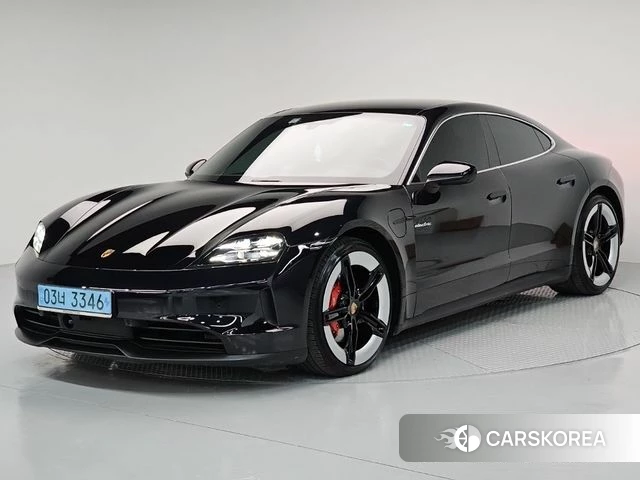 Porsche Taycan 2024 Черный из Кореи