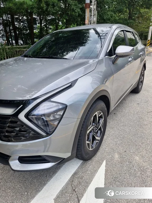 Kia Sportage 5th Generation 2023 Серебристо-серый из Кореи