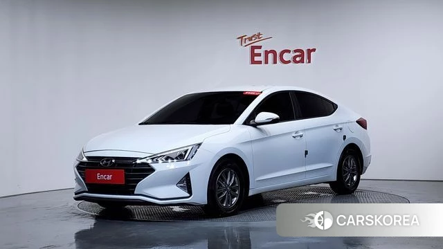 Hyundai The New Avante AD 2019 Белый из Кореи