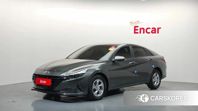 Hyundai Avante (CN7) 2022 Серый из Кореи