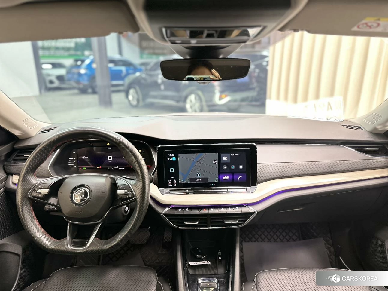 Skoda Octavia 2022 Белый из Китая