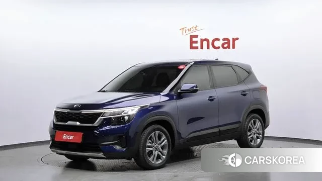 Kia Seltos 2020 Синий из Кореи
