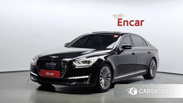 Genesis EQ900 2018 Черный из Кореи