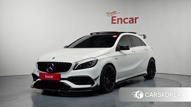 Mercedes-Benz A-Class W176 2018 Белый из Кореи