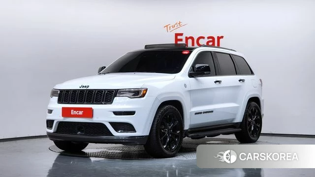 Jeep Grand Cherokee 2021 Белый из Кореи