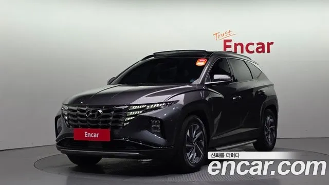 Hyundai Tucson Hybrid (NX4) 2020 Серый из Кореи