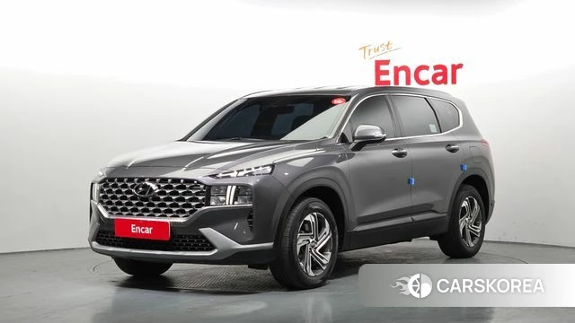Hyundai The New Santa Fe 2022 Серый из Кореи