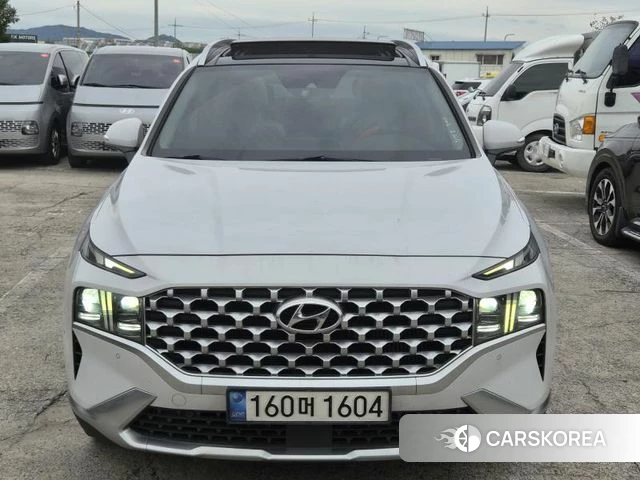 Hyundai The New Santa Fe 2020 Серебряный из Кореи