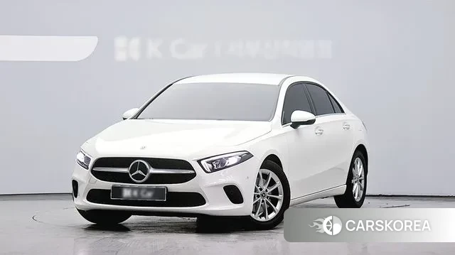 Mercedes-Benz A-Class W177 2020 Белый из Кореи