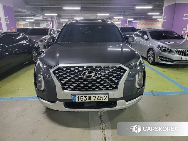 Hyundai Palisade 2021 Серый из Кореи