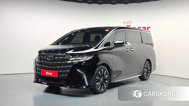 Toyota Alphard 4th Generation 2024 Черный из Кореи