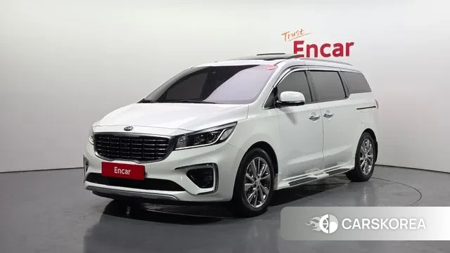 Kia The New Carnival 2019 Белый из Кореи