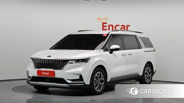Kia Carnival 4th generation 2021 Белый из Кореи