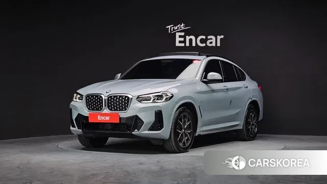 BMW X4 (G02) 2023 Серый из Кореи