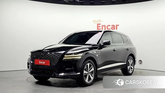 Genesis GV80 2021 Черный из Кореи