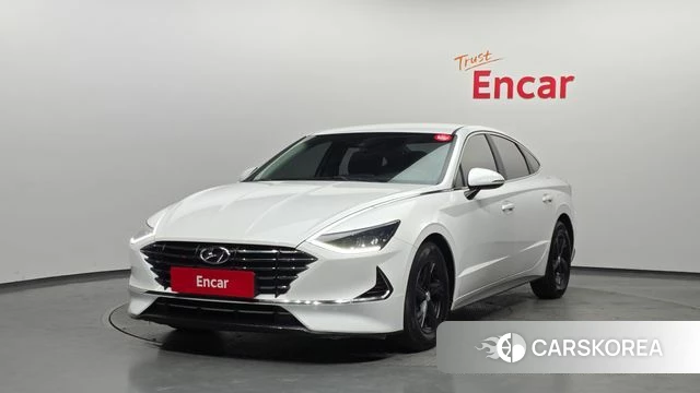 Hyundai Sonata (DN8) 2020 Белый из Кореи
