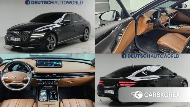 Genesis G80 (RG3) 2020 Черный из Кореи