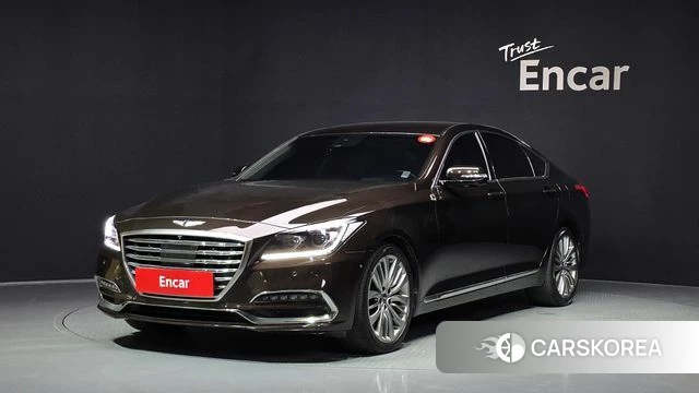 Genesis G80 2018 Коричневый из Кореи