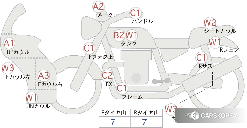 Проданный Honda CBR250R id 4008380 из Японии, фото 5