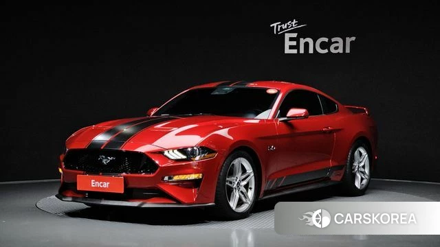 Ford Mustang 2020 Красный из Кореи