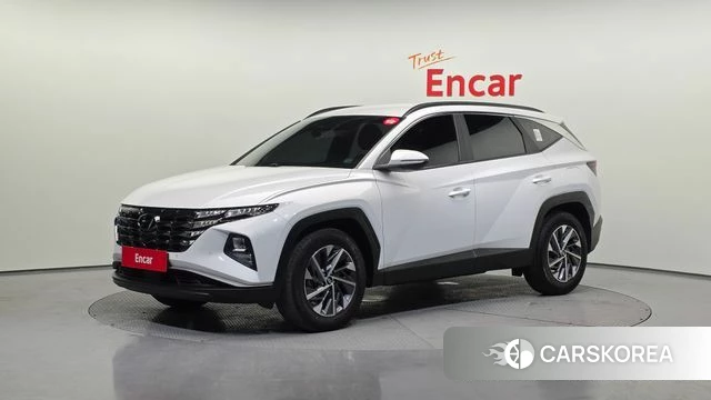 Hyundai Tucson Hybrid (NX4) 2022 Белый из Кореи