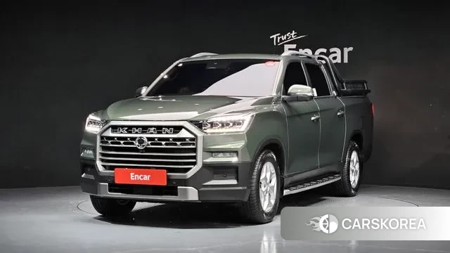 Ssangyong The New Rexton Sports Cannes 2024 Темно-зеленый из Кореи