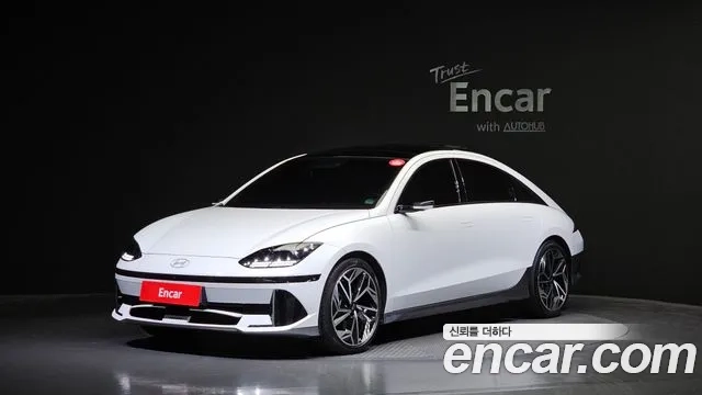 Hyundai Ionic 6 2022 Белый из Кореи