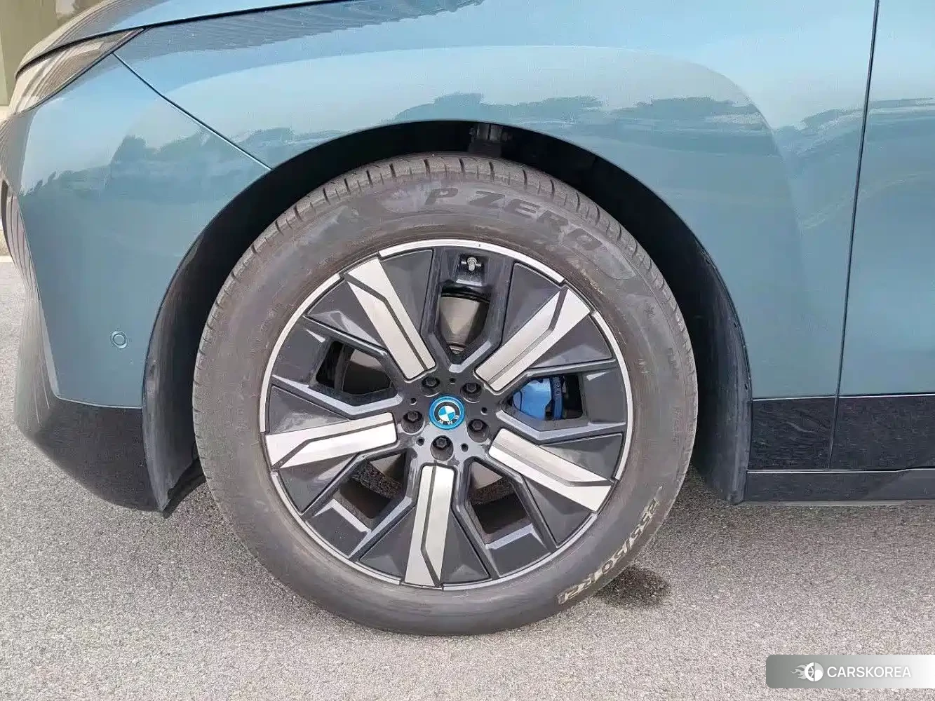 BMW iX 2023 Синий из Китая