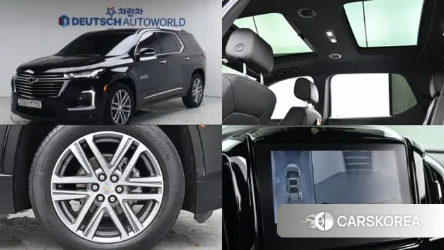 Chevrolet (GM Daewoo) Traverse 2023 Черный из Кореи