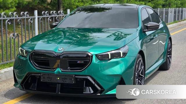 BMW M5 (G90) 2026 Зеленый из Кореи