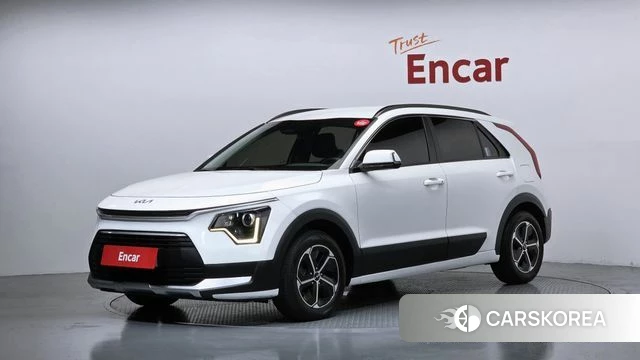 Kia Di Ol Nu Niro 2022 Белый из Кореи
