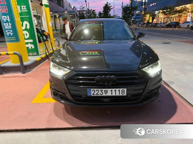 Audi A8 (D5) 2018 Черный из Кореи